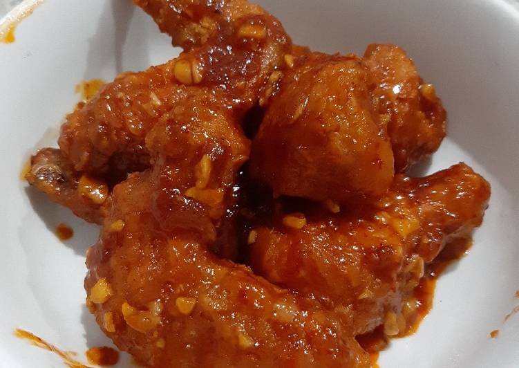 Cara mudah mengolah Ayam Saus Gojuchang Lezat