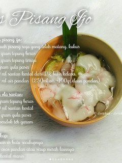 Foto resep Es Pisang Ijo