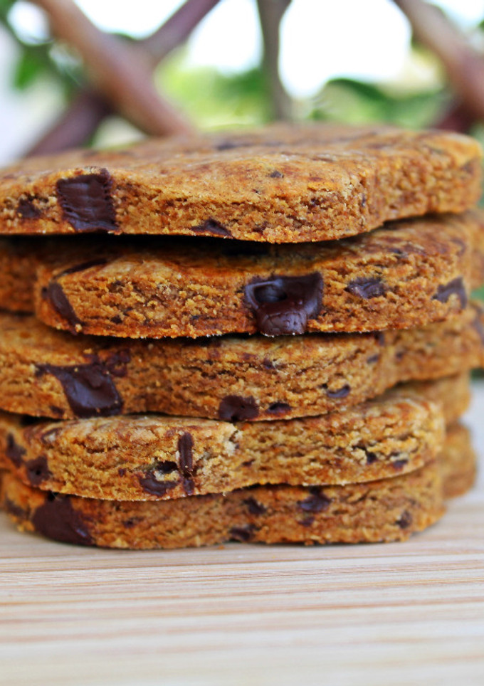 Una foto de Galletas con pepitas de chocolate