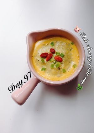 Hình của món Yến mạch chưng kiểu mẹ :).