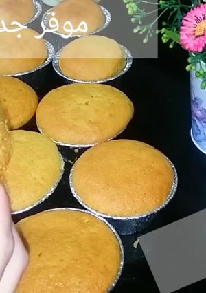 صورة لوصفة كب كيك بدون لبن موفر للمدارس وطريقه حفظه