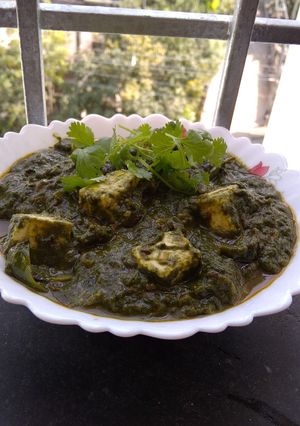 পালং পনির (Palak paneer recipe in Bengali) রেসিপির প্রধান ছবি