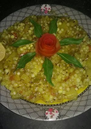 A picture of Sago khichdi.