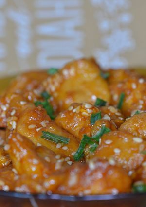 Foto resep Ayam Madu Wijen