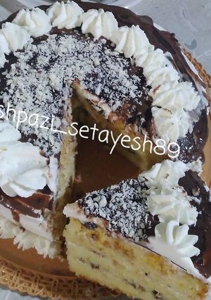 عکسی از دستور کیک شیفون بدون فر بدون شیر