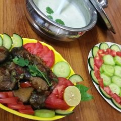 A picture of Fried Brinjal.