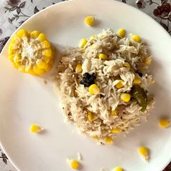 A picture of Sweet corn pulao.