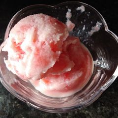 A picture of Watermelon sorbet.