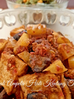 Foto resep Bali Ampela Hati Kentang Tahu