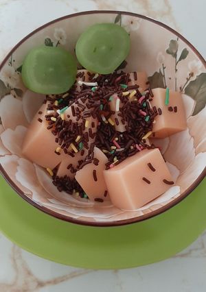 Foto resep Puding Orange Mangga