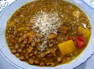 Una foto de Lentejas con Zapallo y Sin Arroz 🍲