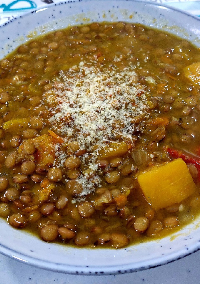 Una foto de Lentejas con Zapallo y Sin Arroz 🍲