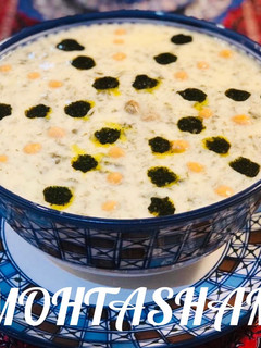 عکسی از دستور آش دوغ کردی