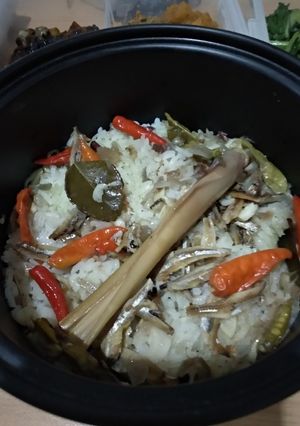 Foto resep Nasi liwet teri