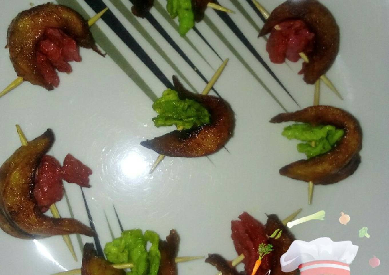 Fried plantain &Egg