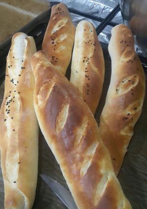 صورة لوصفة خبز الباغيت