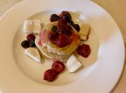 A picture of chocolate pancake