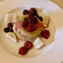 A picture of Oatmeal pancake.