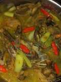 Kepala kerapu bumbu kuning