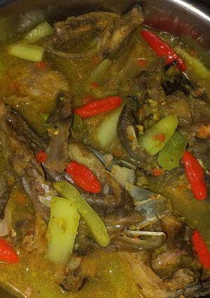 Foto resep Kepala kerapu bumbu kuning