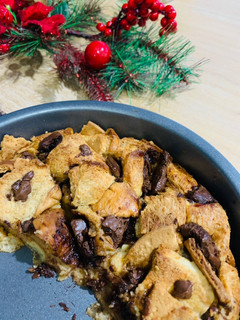 Foto resep Choco Bread Pudding