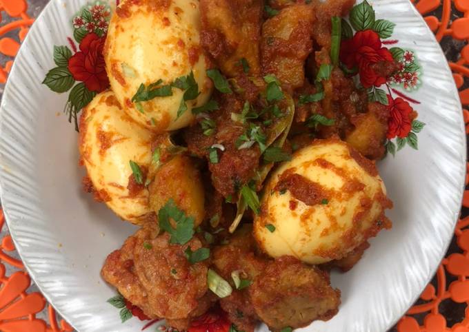 Balado Mix (Telur, Kentang, Tempe, Tahu)