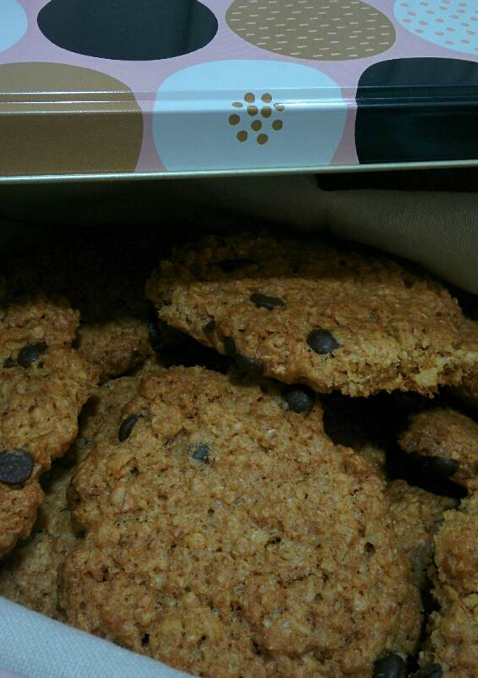 Una foto de Galletas de avena y chocolate con aceite de oliva