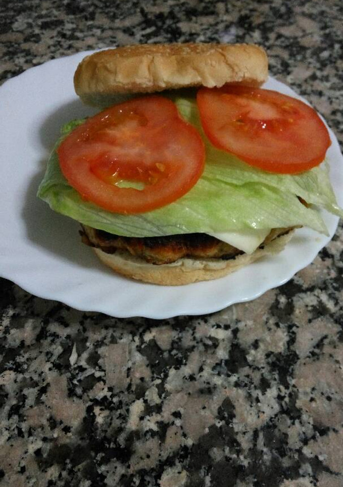 Una foto de Hamburguesa vegetariana de zanahoria