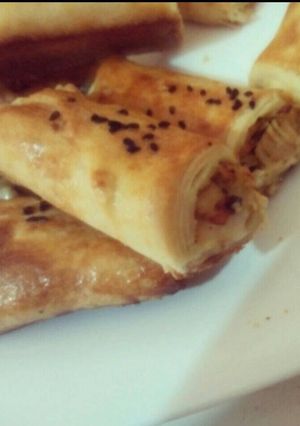 صورة لوصفة مسمن محشي بالدجاج