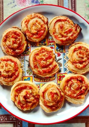 O poză a rețetei Pizza rolls.