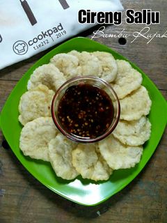 Foto resep Cireng Salju Bumbu Rujak