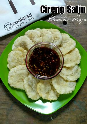 Foto resep Cireng Salju Bumbu Rujak