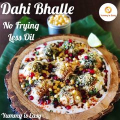 Dahi Bhalla Chaat Dahi Vada A picture of Dahi Bhalla Chaat Dahi Vada.