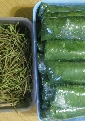 صورة لوصفة تخزين ورق العنب