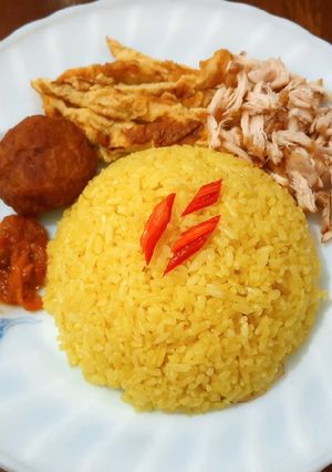 Foto resep 046. Nasi Kuning Sederhana