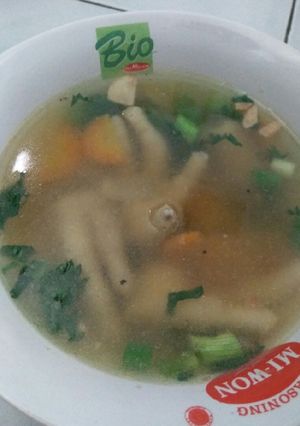 Foto resep Sup ceker seger