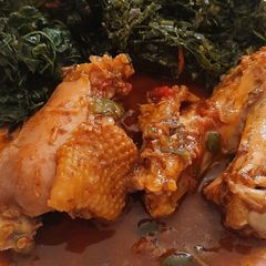 A picture of Chicken stew.