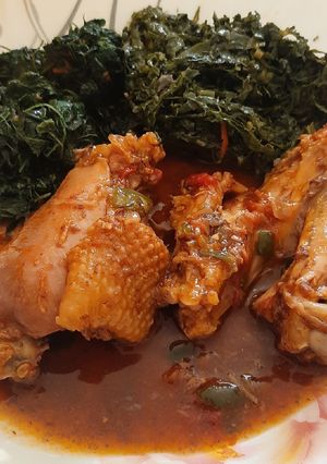 A picture of Chicken stew.