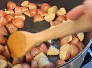 A picture of smoked sausage