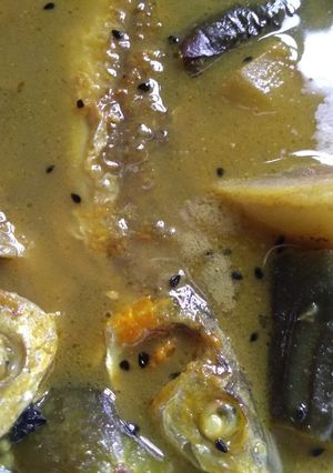 পোনা মাছের পাতলা ঝোল রেসিপির প্রধান ছবি
