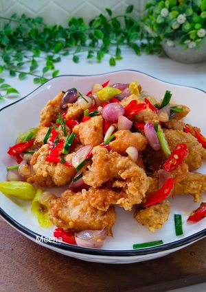 Foto resep Ayam Ketumbar Oseng Bawang