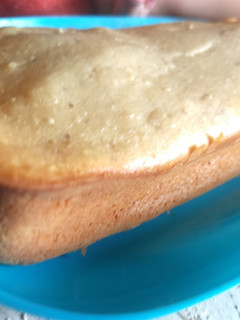 Una foto de Budín de manzana express