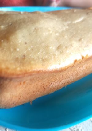 Una foto de Budín de manzana express