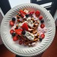 Waffles de camote
