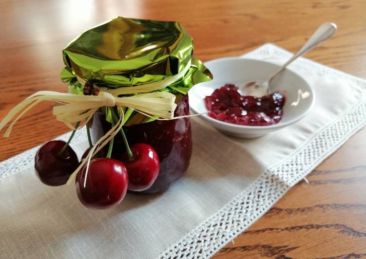 Marmellata di ciliegie 🍒