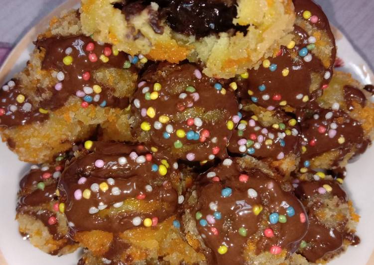 Resep: Makan di DimeBola bola ubi coklat 😍 