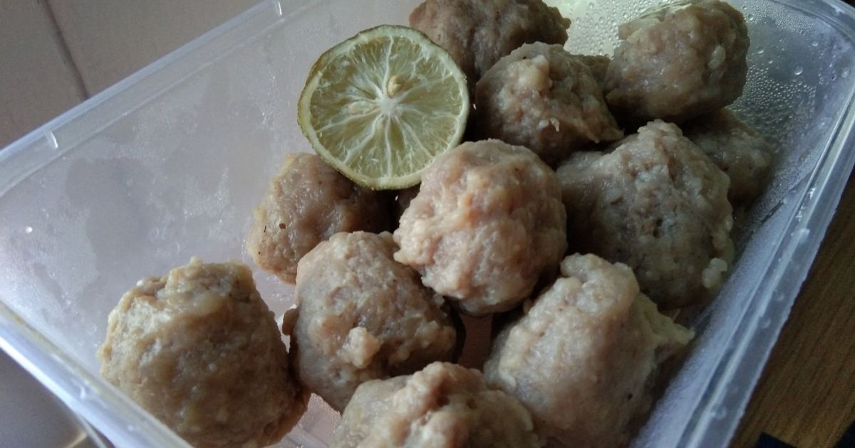 Resep Baso Sapi Daging Qurban oleh UmmuHa-Sa - Cookpad