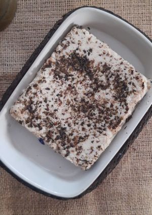 Una foto de Untable vegano de soja (queso saborizado o manteca vegana)