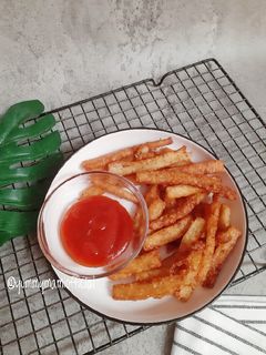 Foto resep Potato Cheese Steak (Stik Kentang Keju)