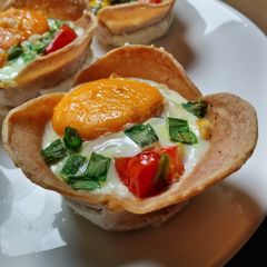 Chicken Salami Cups A picture of Chicken Salami Cups.